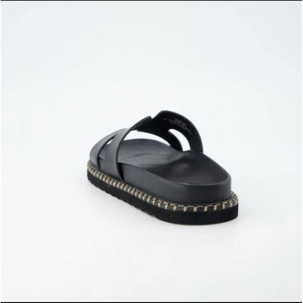 Cushionaire Women's Slides Sandal Cutout Slip-On with Stitching Size 10 NWB - Picture 4 of 8